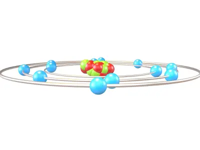 Magnesium Chemical Element v1 002 Low-poly 3D model