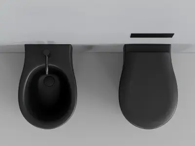 Olympia Ceramica Formosa 2 0 WC Low-poly 3D model