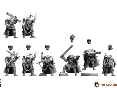 Universal Guard - Ghosts 3D print model