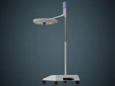 Operating Lamp 1 Basic Low-poly 3D model