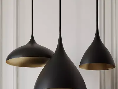 Agnes Pendant By AERIN 3D model