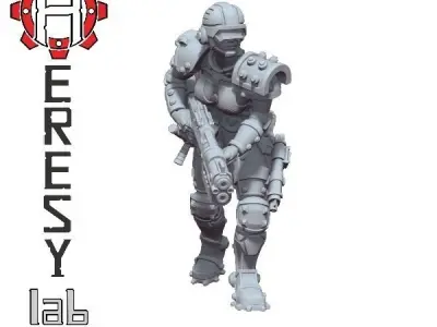 Heresylab - Sauberung Full Team 19 models 3D print model