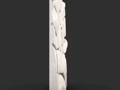 Fortification Wall Element 3D print model purchase