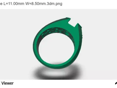 The Paradigm Ring 3D print model