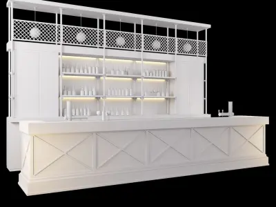Loft  bar 3D model order