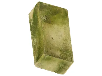 Ceramic Brick Raw Scanned 3D model