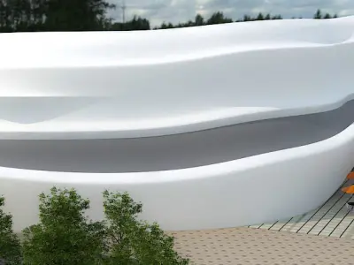 Parametric Building 3D model