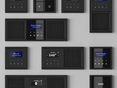 JUNG LS 990 - KNX Smart Home kit 50 items 3D model