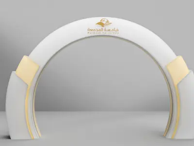 booth exhibition 3D model