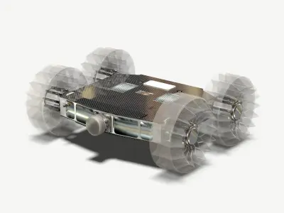 SandFlea Robot Boston Dynamics Low-poly 3D model