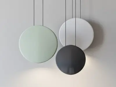 Cosmos cluster led pendant 3D model