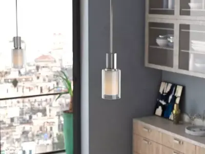 Light Single Pendant Free 3D model