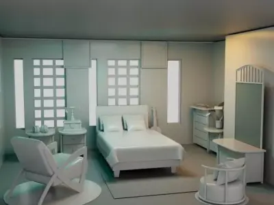 INTERIOR DESIGN 3D model 15