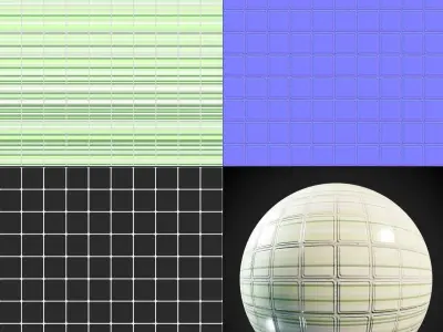 Tile PBR Texture 03 Texture