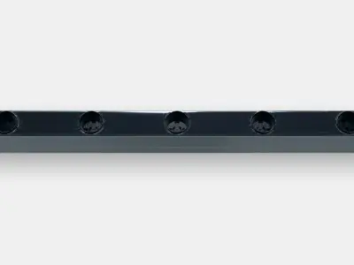 MUSIK Wall lamp wiredin installation Low-poly 3D model