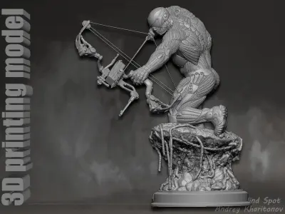 Crysis 3 3D print model