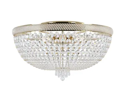 Chandelier Bari E 1 2 80 200 G 3D model