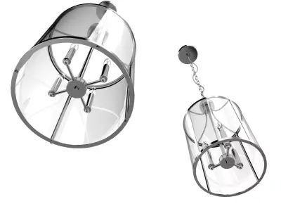 Progress lighting Gilliam ceiling light 3D model