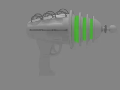 Alien Gun  3D model