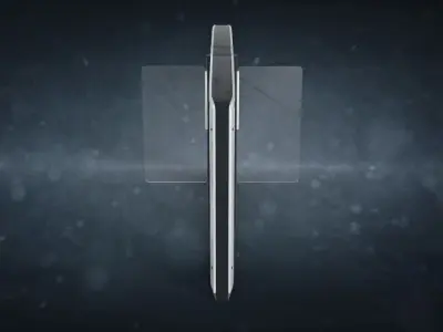 Speedlane Turnstile Low-poly 3D model