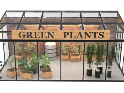 Greenhouse 3D model