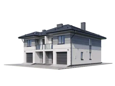 Cottage V5 3D model