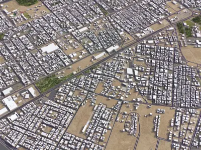 Tabuk Low-poly 3D model