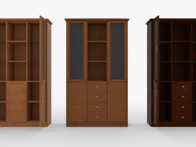 Glazed Sideboard 3D model