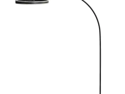 Lucande LED arc lamp 3D model