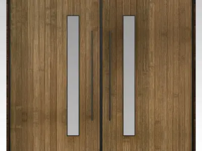 Modern Double Door  3D model