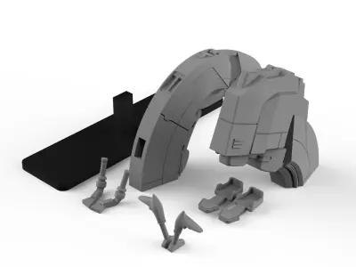 Star Wars Episode 1 Sith Speeder Bike 3D Printing file 3D print model