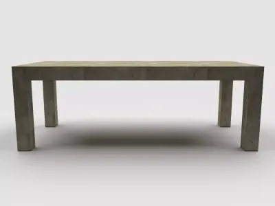 Vanguard - Pengrove Rectangle Cocktail Table W200CR Low-poly 3D model