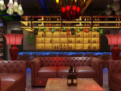 Night Club 3D model