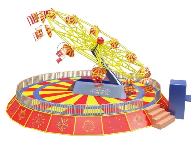 Carnival ride 3D model
