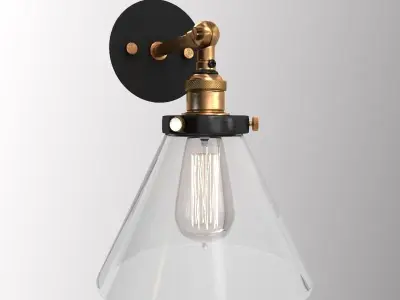 Vintage lamp 3D model