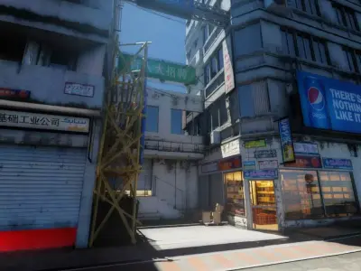 Hong Kong houses 1 and 2 3D model