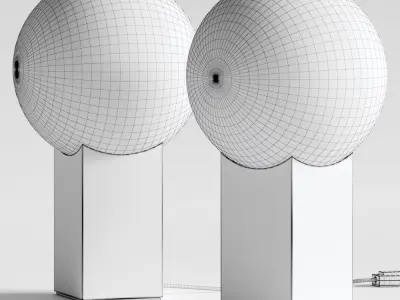 101 Copenhagen Hoop Table Lamps 3D model