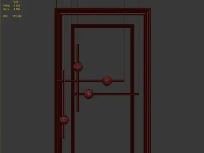 Larry Hanging Lamp by ROMATTI 3D model