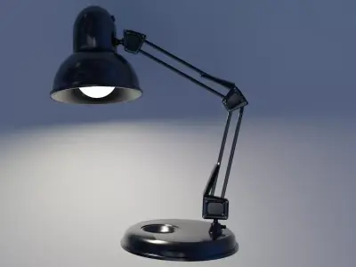 PIXAR lampe Low-poly 3D model