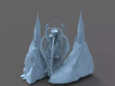 Dantes Underworld Eldritch walkway  3D model