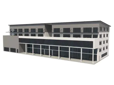 Building 6 3D model