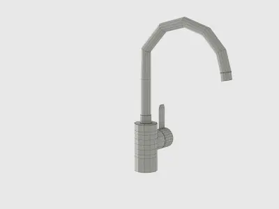 Grohe Eurosmart Cosmopolitan mixer 3D model