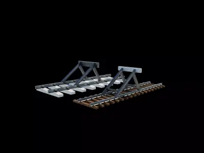 Buffer stop 3D model