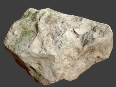 Lena Stone Low-poly 3D model