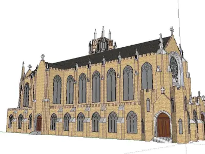 Architecture-Religion-God-Culture-Temple -0226 3D model