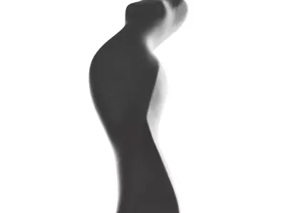 Abstract sculpture of a woman 3D model purchase