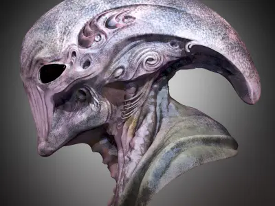 Xenovoid Sentinel 3D model