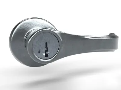 Door Handle Low-poly 3D model buy