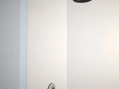 Fantini Built in shower 3D model