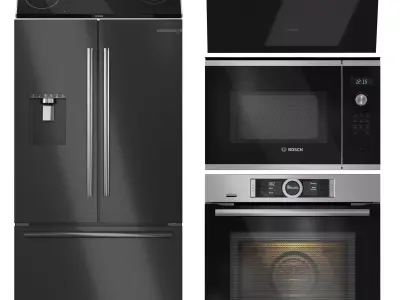 Bosch Appliance Collection 03 Low-poly 3D model